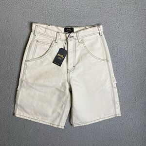 Stan Ray Big Job Shorts Mens 30 x 10L Ivory Carpenter Cargo Work USA UO NWT*